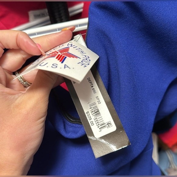 Xscape Evening Dress - Off Shoulder. 3/4 length altered size 6. - Picture 4 of 8